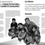 CLOUT newsletter spread